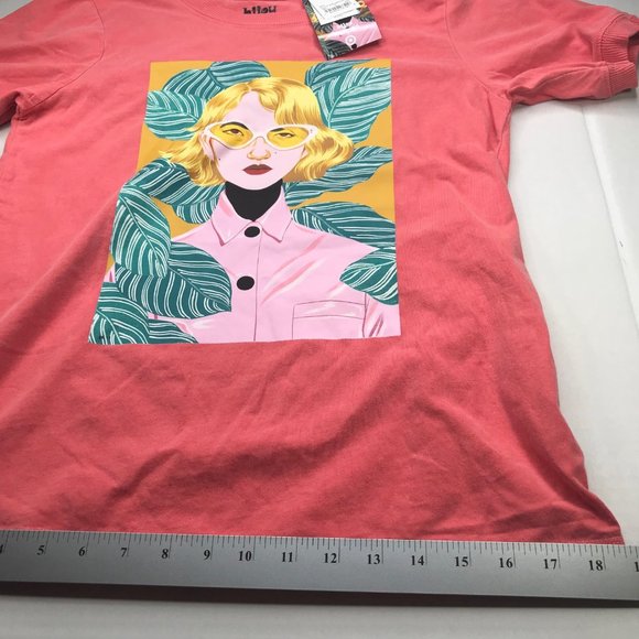 Mad Engine Women's Short Sleeve Bijou Karmen Graphic Tee Shirt XS New With Tags - Picture 11 of 13